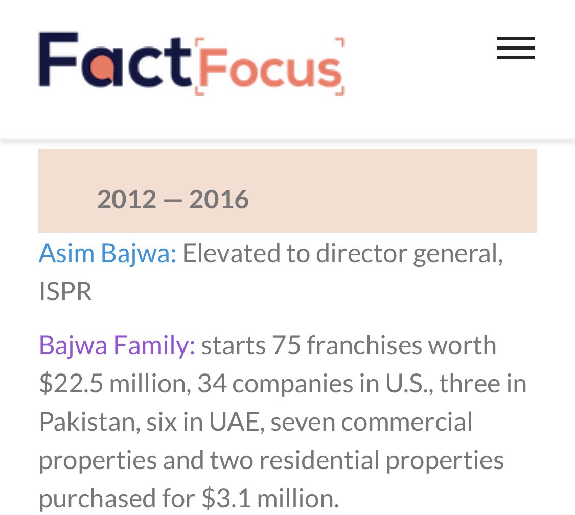 That investment is declared in asset declaration of Gen Asim Bajwa, their is nothing secret or hidden about it.But to link it to“99 or 175 companies”ora “secret business empire”is plainly disingenuous.But where do these million dollar valuations come from?Let’s see:/21