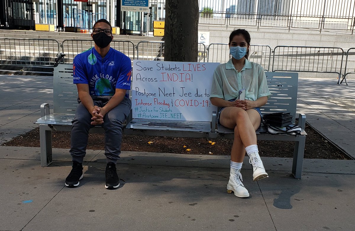 JeromeFosterII's tweet photo. Dear @UN,

You need to Speak Up &amp; Act and save student lives across India by #PostponeJEEAndNEET you need to show leadership and SPEAK OUT!
#PostponeNEET_JEEinCovid
#JusticeForStudents
#PostponeJEE_NEETSept https://t.co/u1YZ8kLXzk