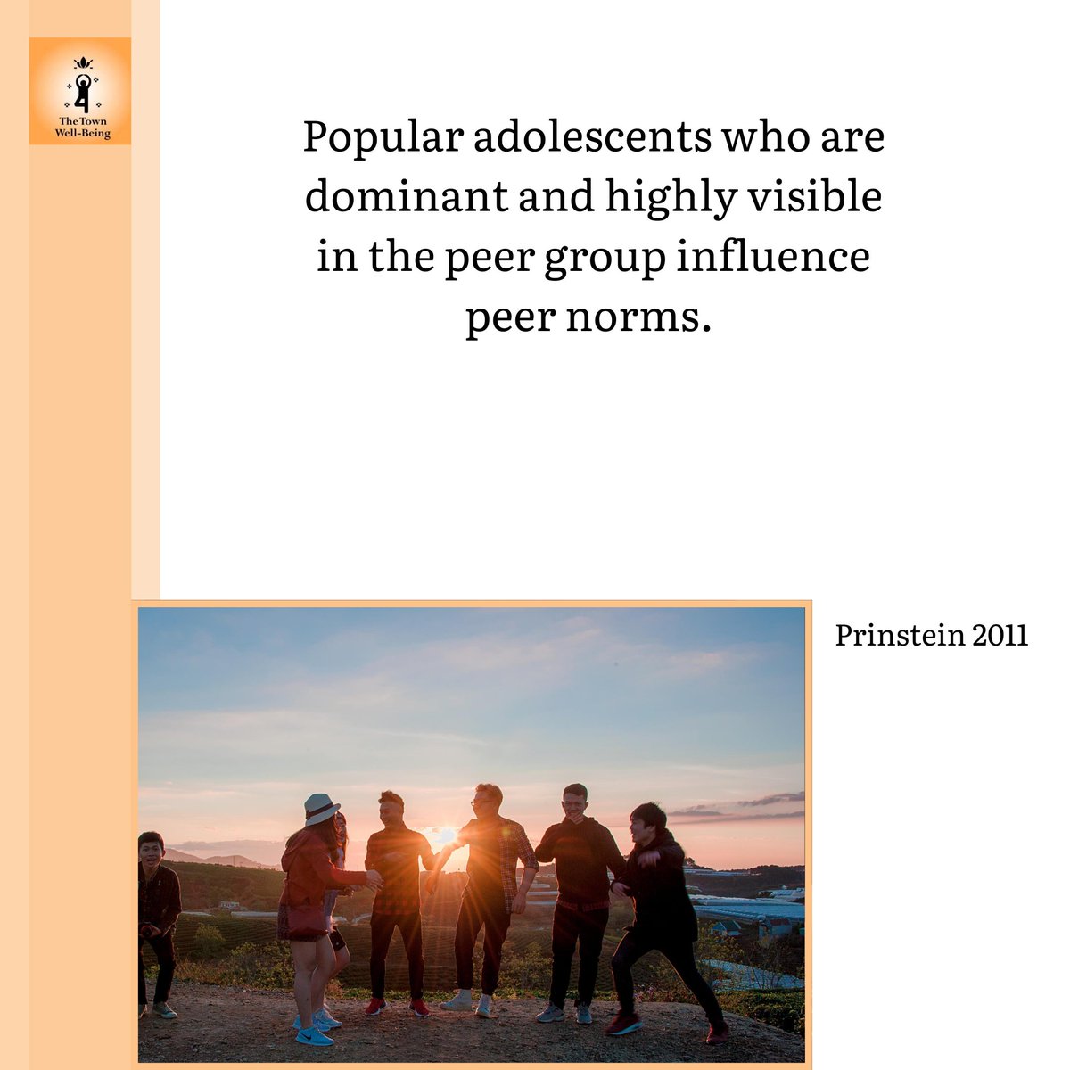 town_wellbeing's tweet photo. Popular peer norms
#societyfacts #societylife #society #youthfacts #teenagerfacts #adolescentlifestyle #girlsvsboys #girlsfacts #societyfunction #functionsofbehavior #wellbe #wellbeinguk #articles #adolescentgirls #teengirls #teenagegirl #adolescentboys #teenboys #teenageboys https://t.co/aS4uH2fWb9