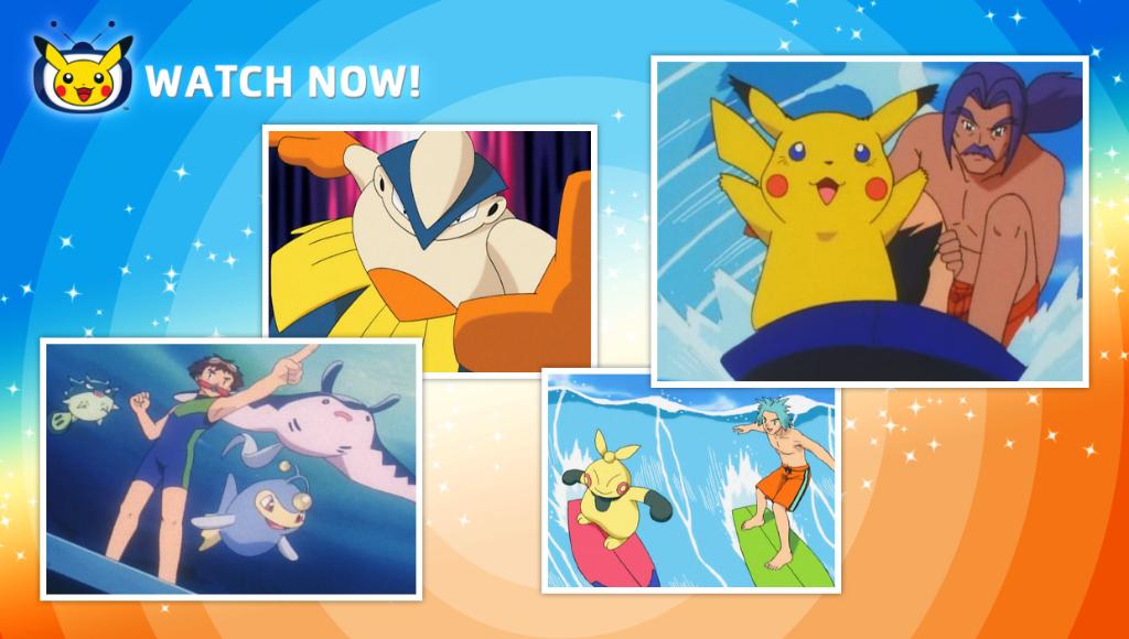 Have a never-ending summer with Ash and Pikachu! 

Fun in the sun awaits our heroes in a sunny collection of summertime episodes of #PokemonTheSeries on #PokemonTV! 

☀️📺 Beat the heat and chill out: https://bit.ly/32tJwXe