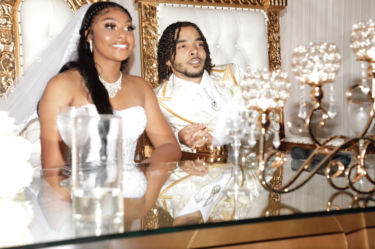 jasmcdaniels's tweet photo. “when you realize you want to spend the rest of your life with a person, you want the rest of your life to start as soon as possible” 💗 

you can officially address us as Mr. &amp; Mrs. McDaniels 💍 https://t.co/nr7H4jXOIO