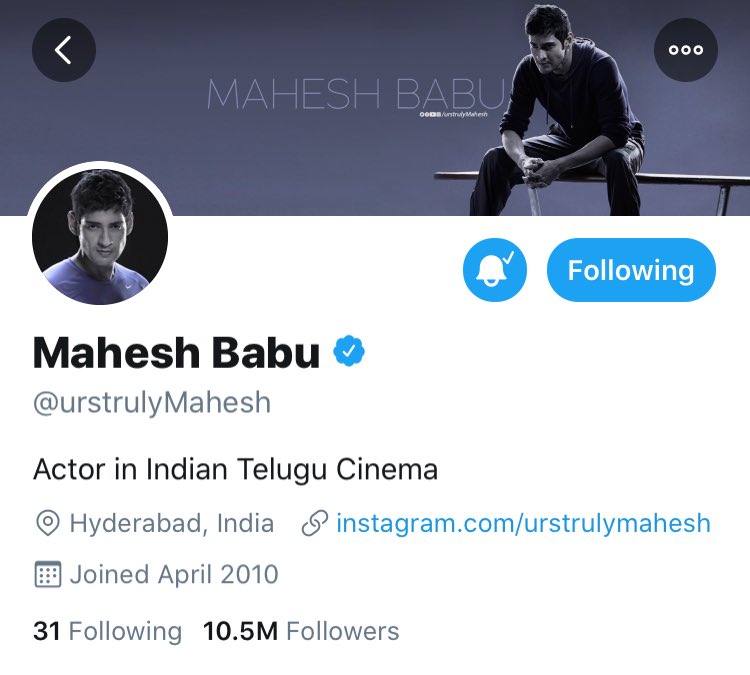 PanduGadu2_0's tweet photo. 10.5 Million Followers For Superstar @urstrulyMahesh 😎🔥

#SarkaruVaariPaata https://t.co/1IApQOPequ
