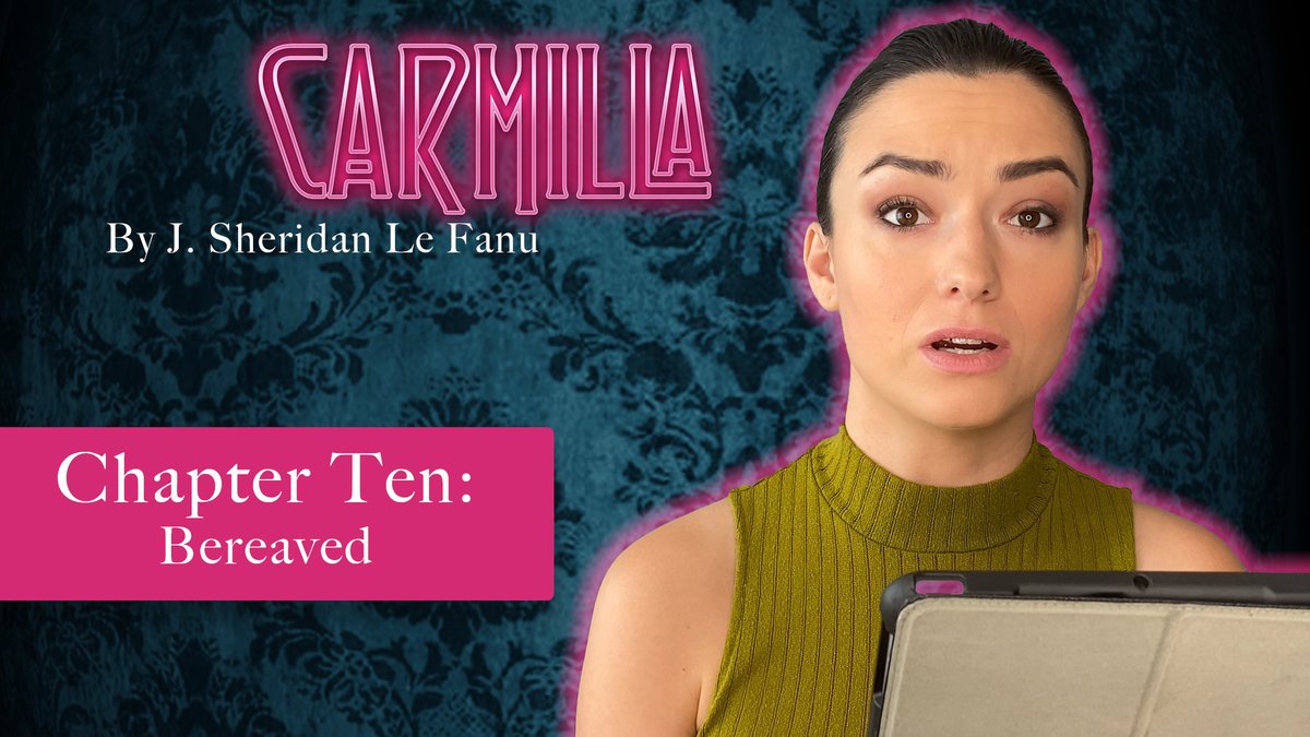 It's Friday!!!!!! ✨ Why not celebrate by with a new chapter of the #Carmilla Novella reading series, featuring @natvanlis? bit.ly/Carmilla_Ch10 bit.ly/Carmilla_Ch10 bit.ly/Carmilla_Ch10