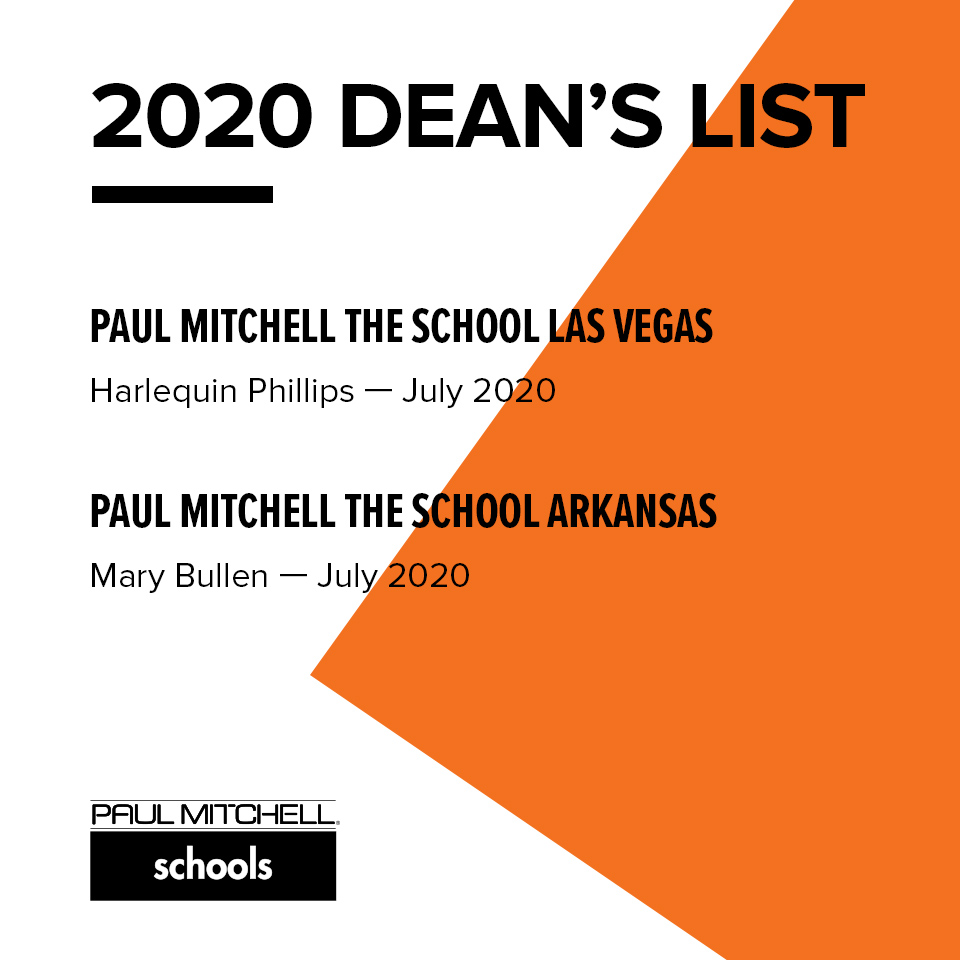 WinnClaybaugh's tweet photo. Quarantine can't stop @PaulMitchellEdu Future Professionals from pursuing their dreams! Even with an unprecedented switch to virtual learning, they made the #DeansList! Congratulations! Well done, everyone! #pmts #pmtsLasVegas #pmtsArkansas #pmtsSpringfield #pmtsNampa #pmtsBoise https://t.co/KinlXyMFtU
