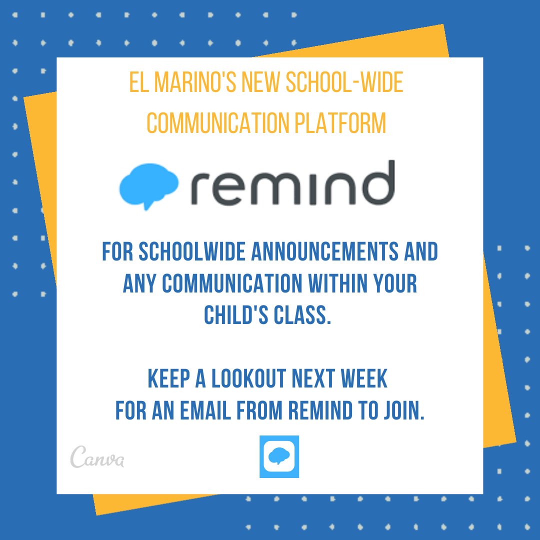 EMLS Families! Please see below for an important announcement regarding school communication!