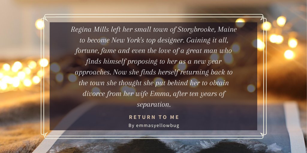 return to meby emmasyellowbug➟ words: 29k➟ rated: M➟  https://www.fanfiction.net/s/13482363/1/Return-To-Me