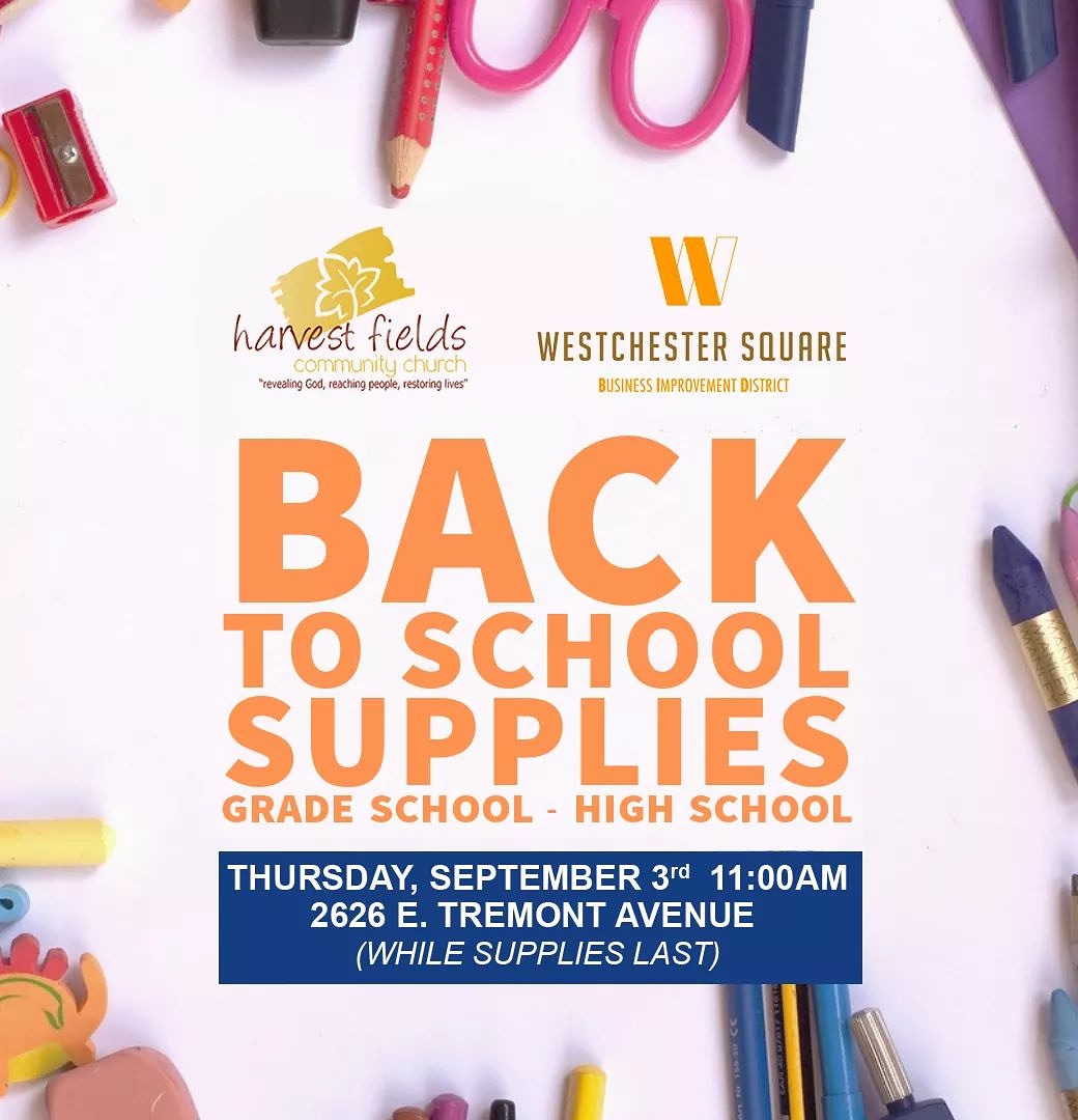 WSBID's tweet photo. Join us on Thursday, September 3rd at Harvest Fields Community Church for a back to school supply giveaway for Grade School thru High School level students.  See the attached flyer for details. #WSBID https://t.co/mM6TekVs8H