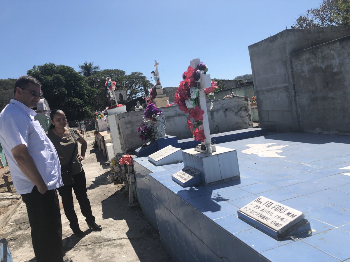 Earlier this year I happened to visit the cemetery where two of them (both Maryknolls) are buried in Chalatenango, El Salvador — a place that now celebrates the Catholic martyrs of Chalatenango (their locality) on the day they were killed