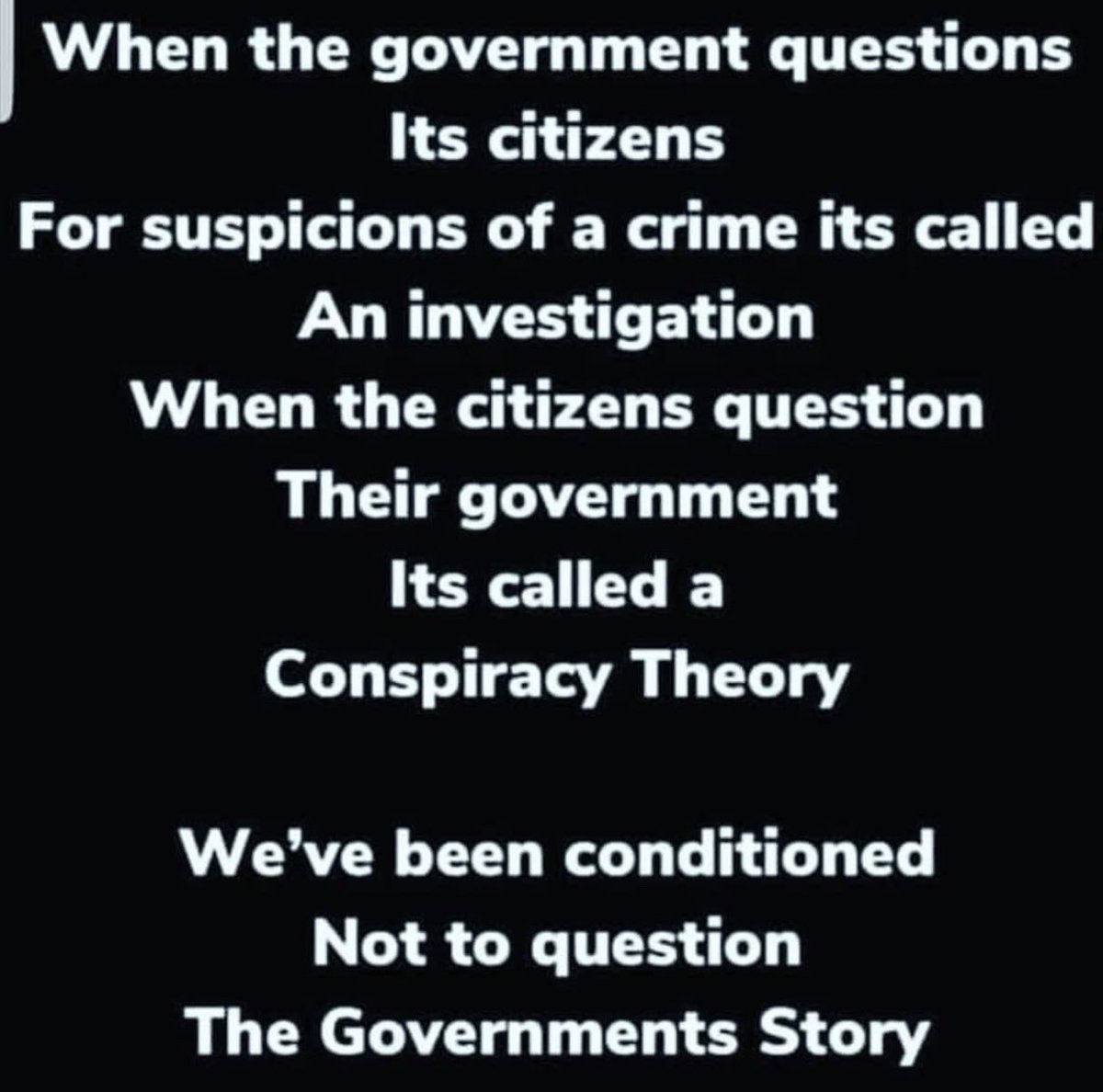 Question everything and believe nothing! 🤷‍♀️
