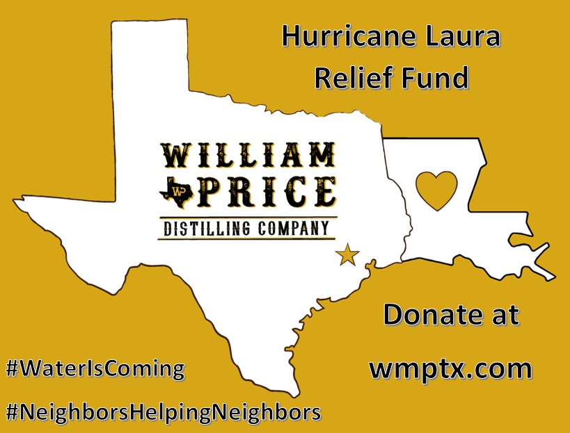 BillPriceBooze's tweet photo. We are sending regular shipments of water to Louisiana to aid those affected by Hurricane Laura.  Please consider donating to our Hurricane Relief Program. All proceeds will benefit victims of Hurricane Laura. https://t.co/N0aArIJn2x #NeighborsHelpingNeighbors  #WaterIsComing https://t.co/GpL6YswyWj