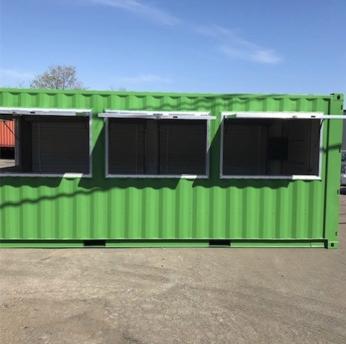 IES_NJ's tweet photo. Checkout this 40’ Container Concession Stand! Visit us for more Modified Shipping Container Projects: https://t.co/NWtFhGOPDT #Throwback #Concession #ConcessionStand #ModifiedContainer #SmallBusiness #Custom https://t.co/Pa11MGJmpk