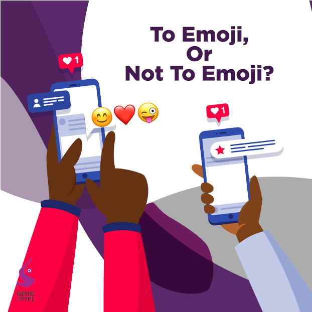 genieintel's tweet photo. Emojis can hurt or compliment your key messages, so here are some tips to ensure you're using them correctly. For help with your strategy,π±0207063678π
#GenieIntel #GI411 #digitalmarketingagency #digitalexperts #emojis #socialmediamarketing #strategy #socialmedia #Accra #Ghana https://t.co/hAYKR2T8Ss