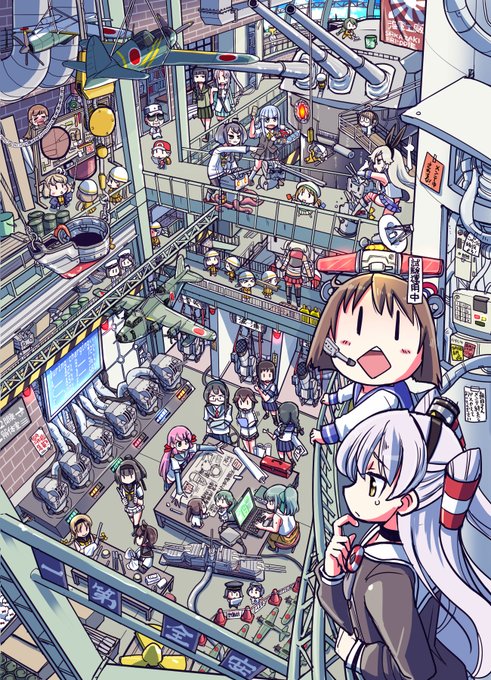 過去のイラスト眺めてたんだけど なんで初風にデュエルさせてんのか全く思い出せない 坂崎ふれでぃ サバゲ漫画7巻発売中 のイラスト 過去のイラスト眺めてたんだけど なんで初風にデュエルさせてんのか全く思い出せない 坂崎ふれでぃ サバゲ漫画7巻発売中 のイラスト