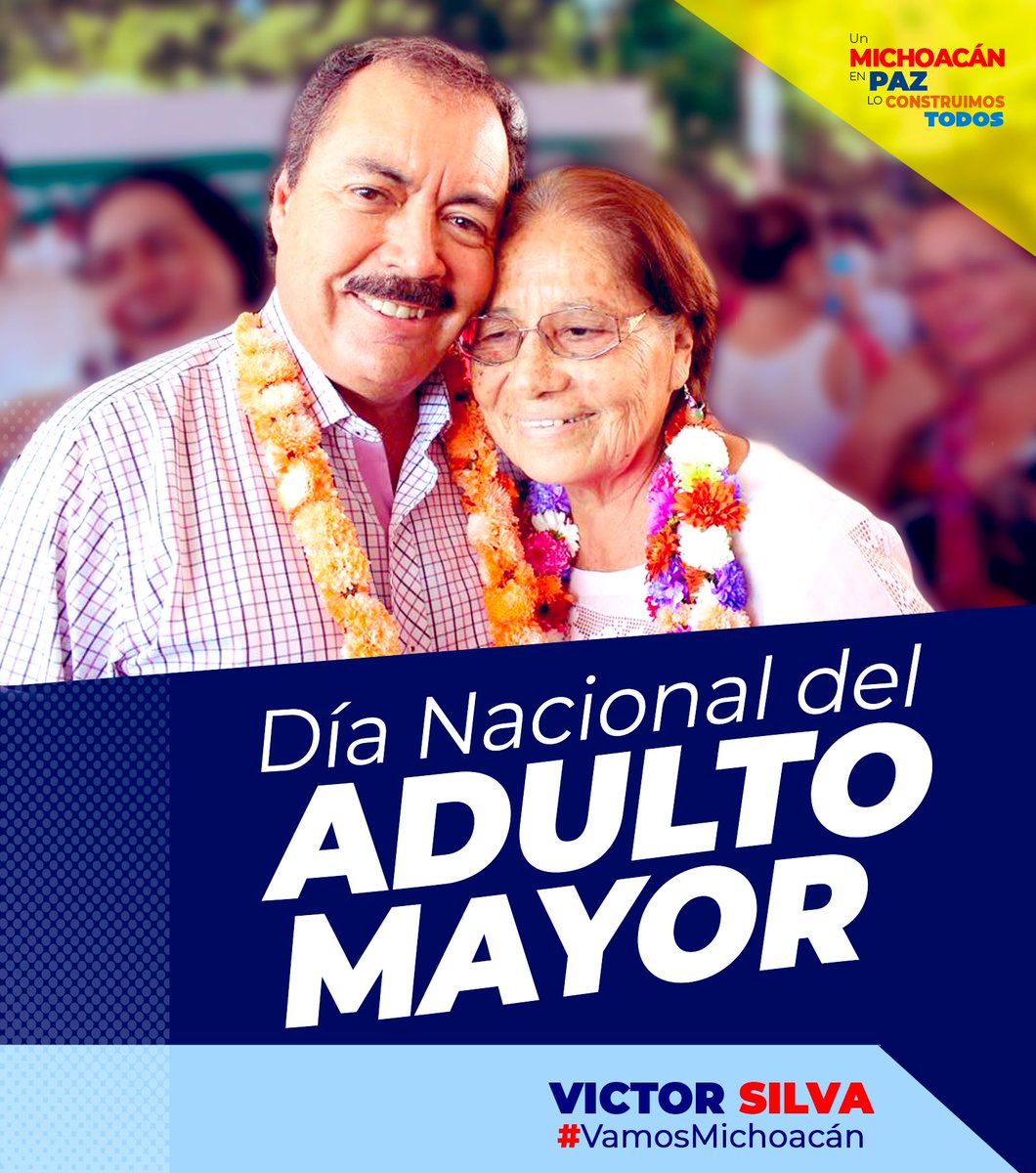 VictorSilvaMich's tweet photo. En Michoacán requerimos trabajar para generar mejores condiciones de vida para nuestros adultos mayores. Para ellos, todo nuestro cariño, agradecimiento y respeto. Su sabiduría  y experiencia deben ser revaloradas y tomadas en cuenta.
#VamosMichoacán https://t.co/WxIXCEKPlH