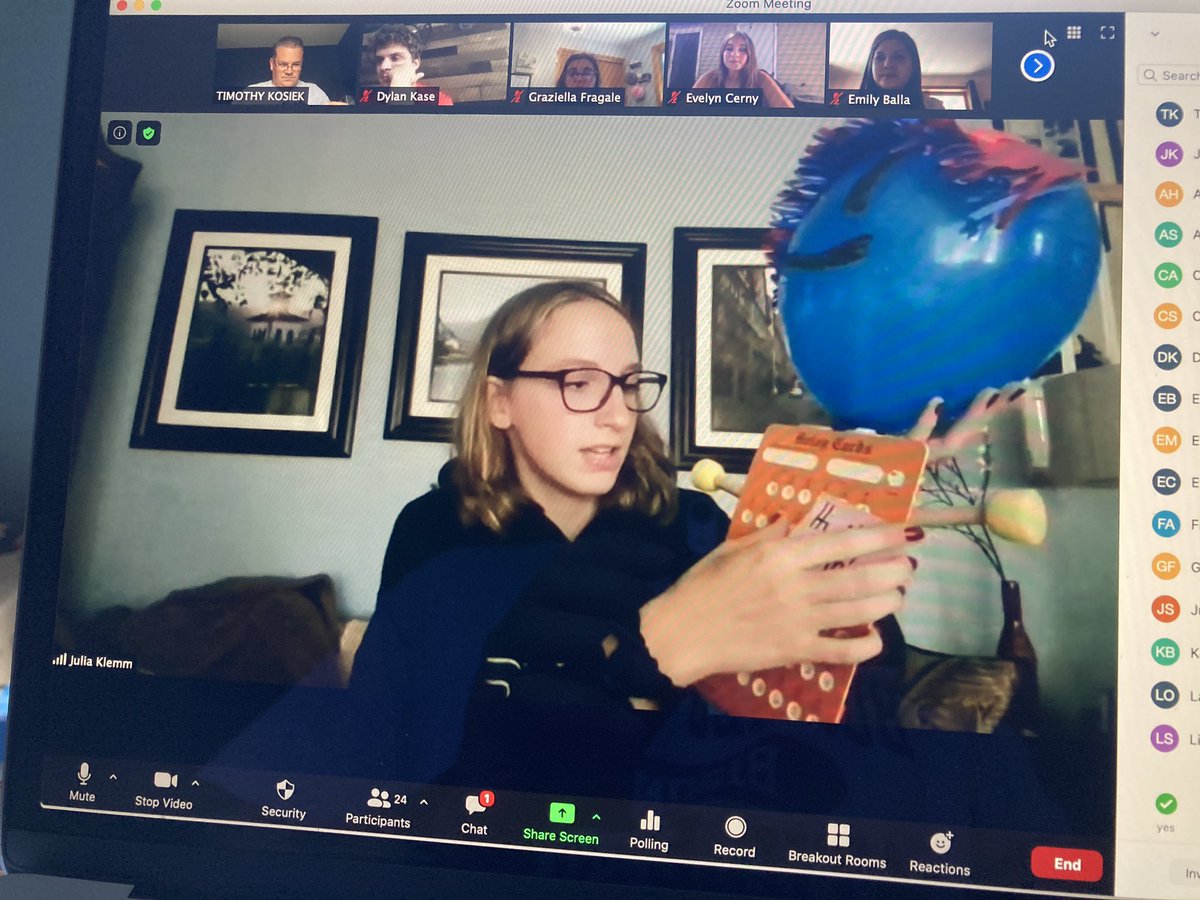 KozKnowz's tweet photo. Ed Academy students find 5-10 objects that represent teaching & education - bringing them together with artistic expression for presentations. Students love to be creative, that shouldnโt stop happening in classrooms as they get older! #214EdPrep https://t.co/A0TcJX6gbN