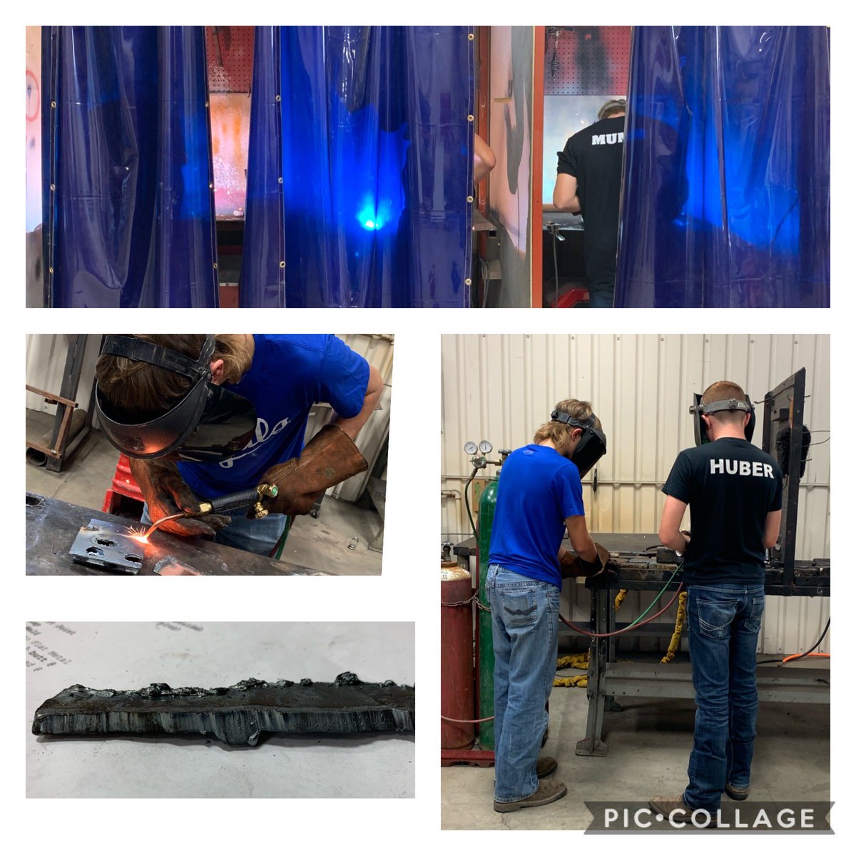 ThayerFFA's tweet photo. It may be 90 degrees in our shop but these guys are cranking out the welds and cuts today!!!! 🥵 👨🏼‍🏭 https://t.co/yHMpVGNb3m