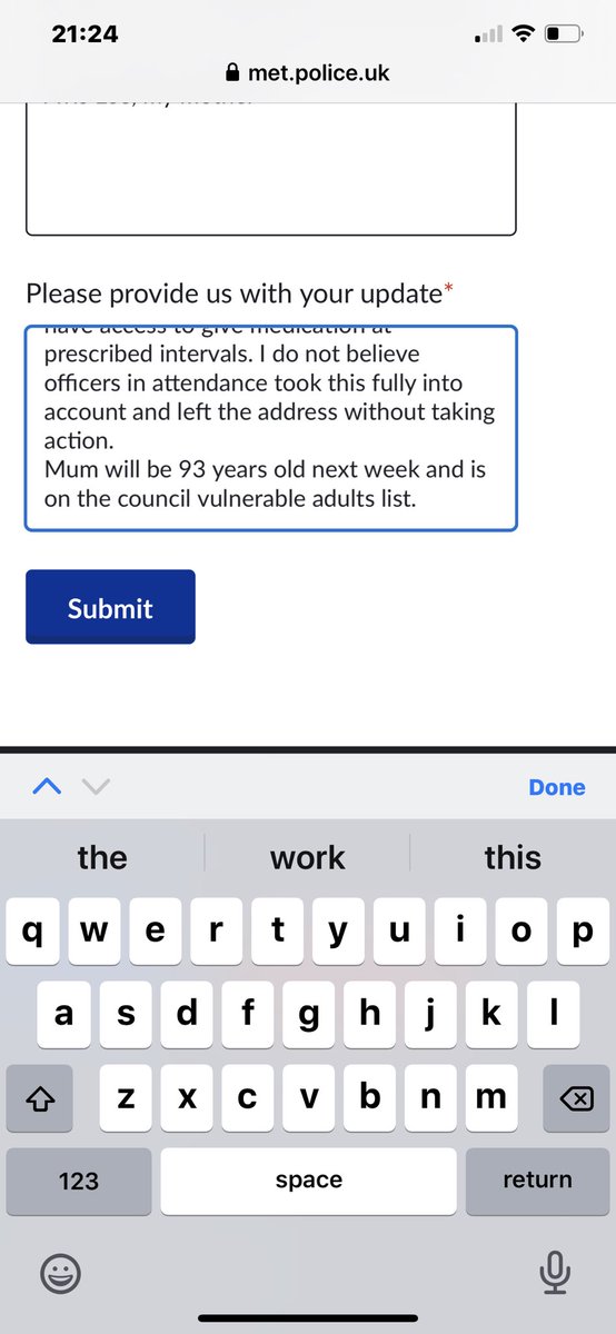 timsy's tweet photo. @metpoliceuk I cannot provide an update to an incident as below. https://t.co/9X2MED0HnB