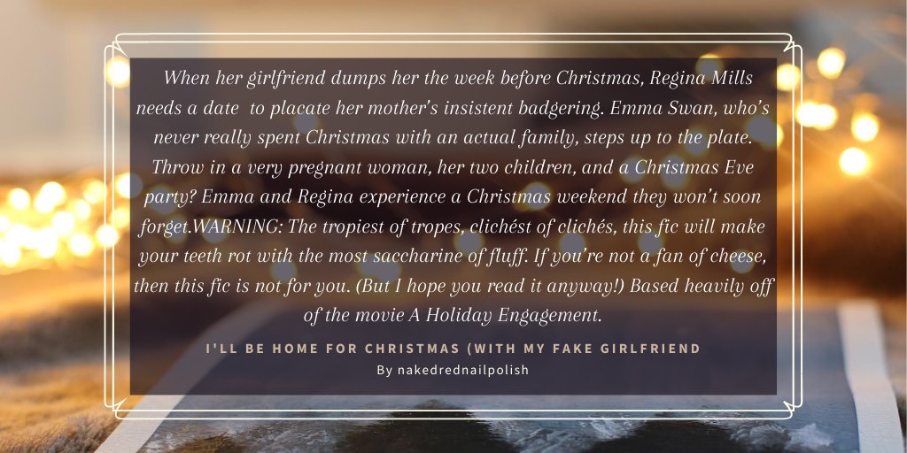 i'll be home for christmas (with my fake girlfriend)by nakedrednailpolish➟ words: 73k➟ rated: M➟  https://archiveofourown.org/works/8882137/ 
