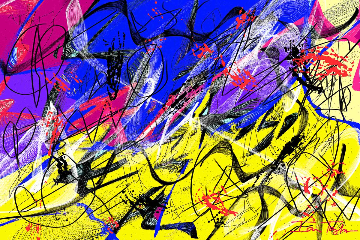 iaintaylorart's tweet photo. "Freeflow". #digitalart #digitalpainting #digitital #design #abstract #abstractart #contemporaryart #modernart #originalartwork #production #vibrant #vivid #artwork #artforsale #buyart #prints #digitalproductions #originaldesigns #ArtistOnTwitter https://t.co/kL88mr94fa