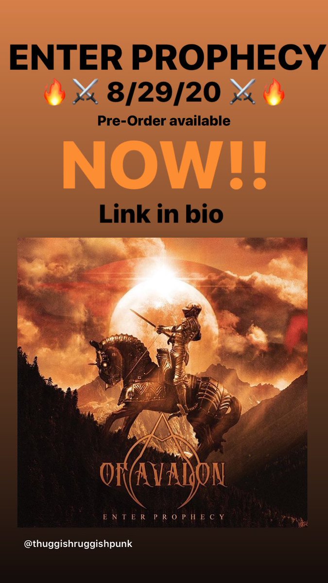ofavalonband's tweet photo. After over one year in the making, we are proud to finally release this EP for y’all TOMORROW ‼️ rumor has it we are already working on the new shit... 😈🤫 

Thanks to everyone for the support and we hope you guys are just as excited as we are 🤘🏽⚔️🔥 

Pre-Order available NOW https://t.co/sjjEi6GgLR