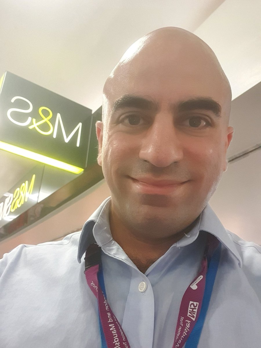 20 yrs ago I arrived in the UK from Lebanon I was 17 & my first job was stacking shelves in Marks & Spencer People asked if I could speak English Today Was my first day as Specialist Registrar in Psychiatry at St Thomas' Hospital in London This is what happiness feels like