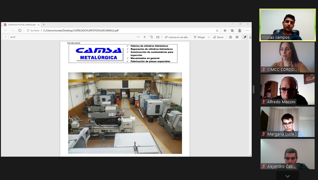 |HOY|

Generamos nuestro 5to encuentro de Rondas de Vinculación. 
Gracias a las empresas por su tiempo y predisposición. 
En la reunión se presentaron:

#CórdobaResistenciasEléctricas
#EDServicios
#Hyflon
#CamsaMetalúrgica