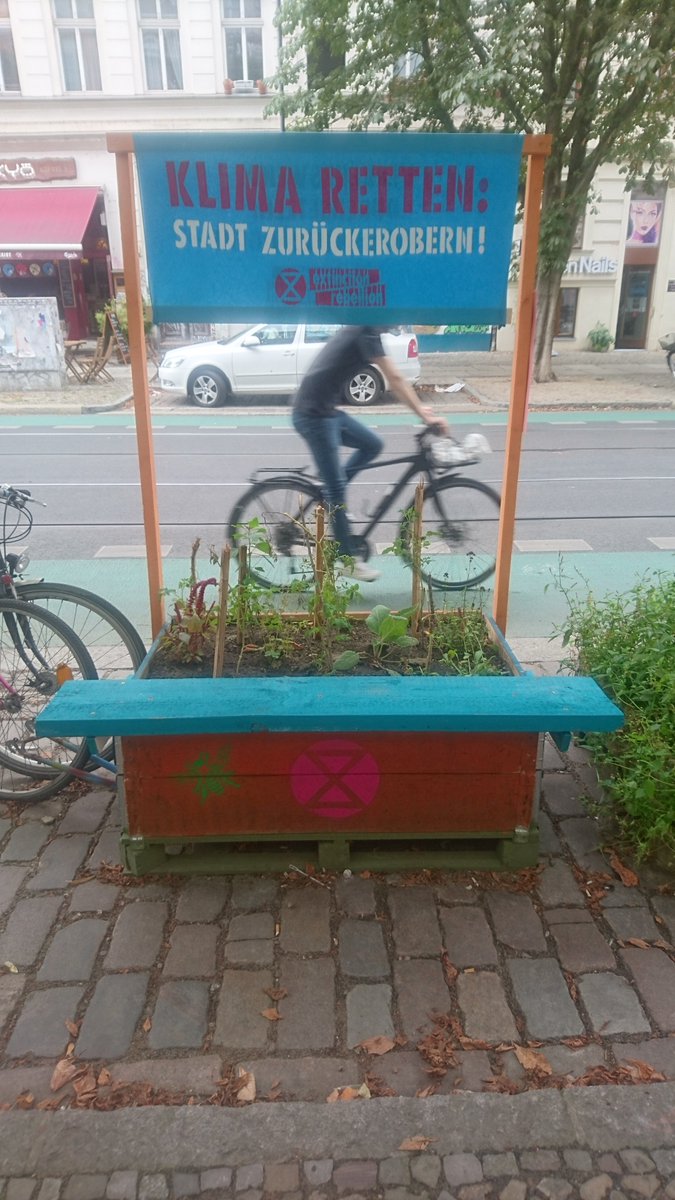 Taking back the city from cars. #ExtinctionRebellion #sustainability #citizens