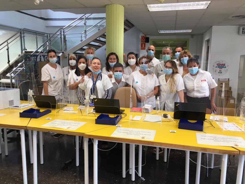 Susana Sevillano (@sussevi) on Twitter photo ✅ Una gran experiència amb professionals de qualitat <a href="/icscat/">ICS. Generalitat</a> <a href="/Coral_Barcelona/">CoralFernándezSolana</a>
✅ Cribatge PCR massiu #santildefons ✅ Una gran experiència amb professionals de qualitat <a href="/icscat/">ICS. Generalitat</a> <a href="/Coral_Barcelona/">CoralFernándezSolana</a>
✅ Cribatge PCR massiu #santildefons