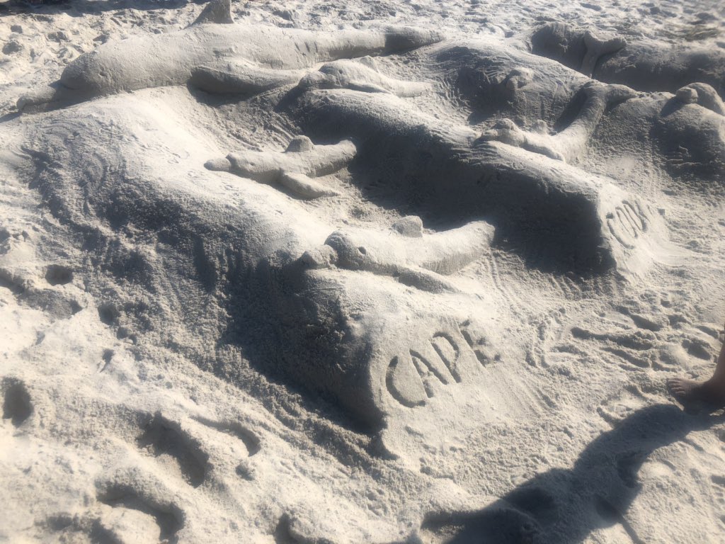 theBOSmom's tweet photo. Day at the beach and came across this amazing sand sculpture at Mayflower Beach on the Cape

Recommend checking @DennisParking to ensure you get a parking spot! https://t.co/xXm65eQprP