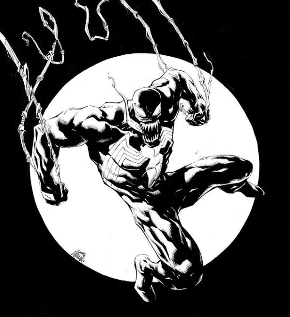 @HoneymanEmilio @BrewBirdElfen No, he's just BUFF
Not some massive towering beast
Has the exact same body type as characters like Cap or Thor from that era of comics
Even the modern comics have gone back to this more normally proportioned venom