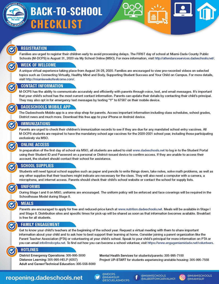 Back-to-School Checklist