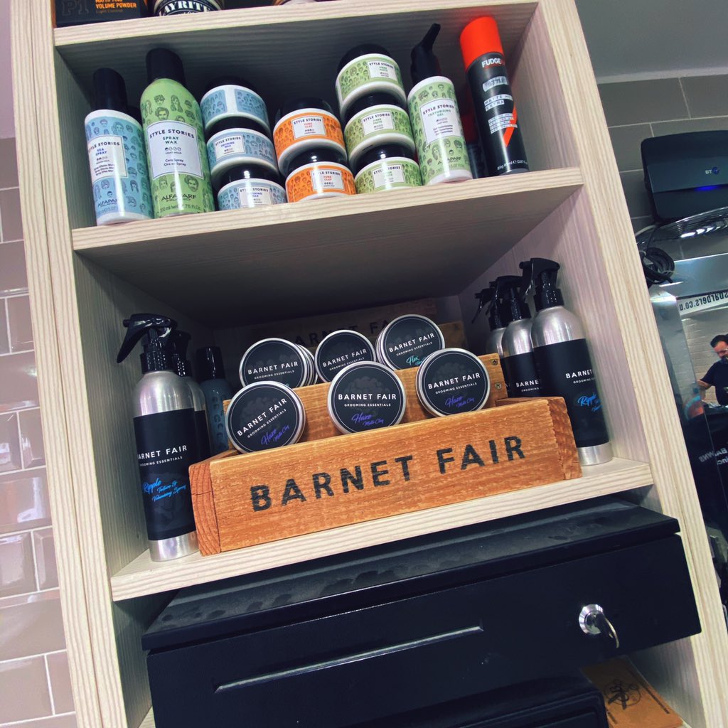 Barnet Fair Grooming Essentials. All you need and no more. Available online and in selected 🇬🇧 stockists.
