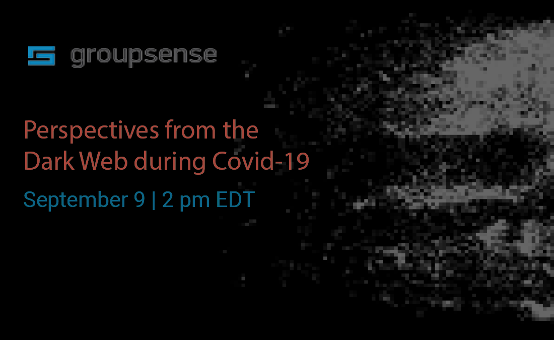 GroupSenseCyber's tweet photo. Register today to hear Thomas Richards, CSO and co-founder of #GroupSense, discuss how #DarkWeb intelligence operations can help organizations get ahead of targeted #CyberAttacks: https://t.co/pp4EZBgIQ2
#CyberSecurity #InfoSec #ThreatIntel #ThreatHunting #CISO https://t.co/PBvXaCusHX