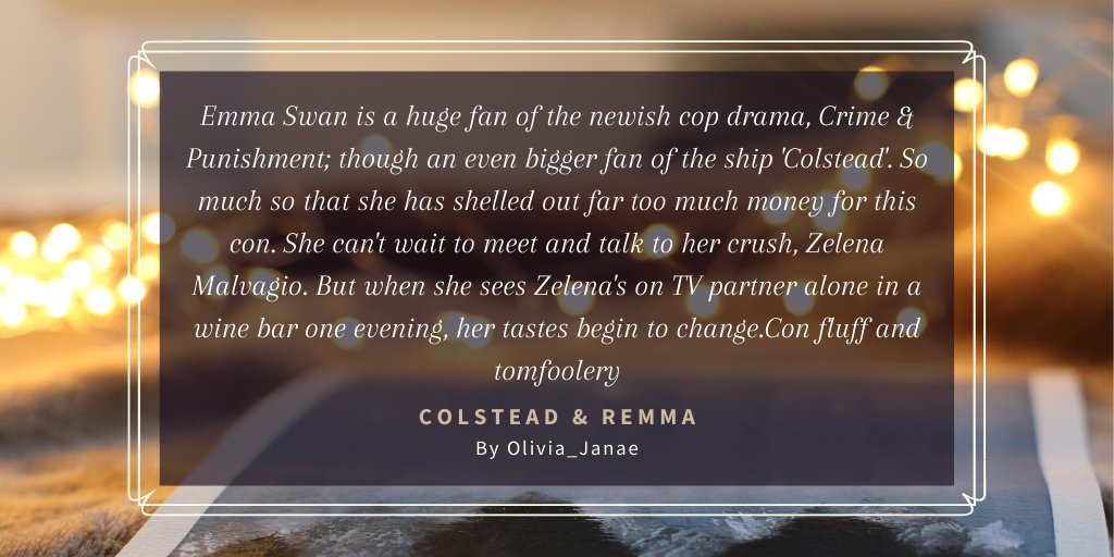 colstead & remmaby olivia_janae➟ words: 103k➟ rated: M➟  https://archiveofourown.org/works/5656066/ 