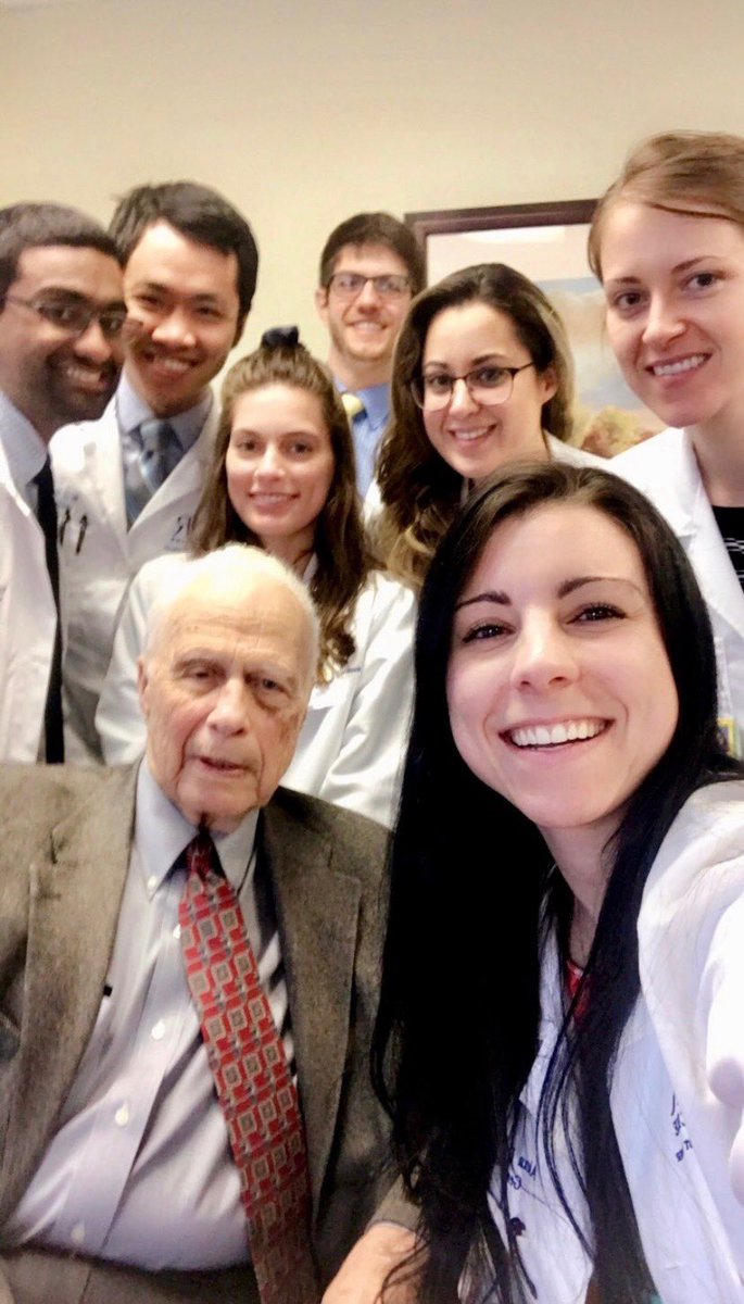 It’s with great sadness that we inform you that our beloved Dr. Schwartz has died peacefully. He’s an inspiration & mentor to us all who will be remembered for his towering intellect, collegiality, indefatigable work ethic, unending curiosity, & enduring relevance. #MedTwitter