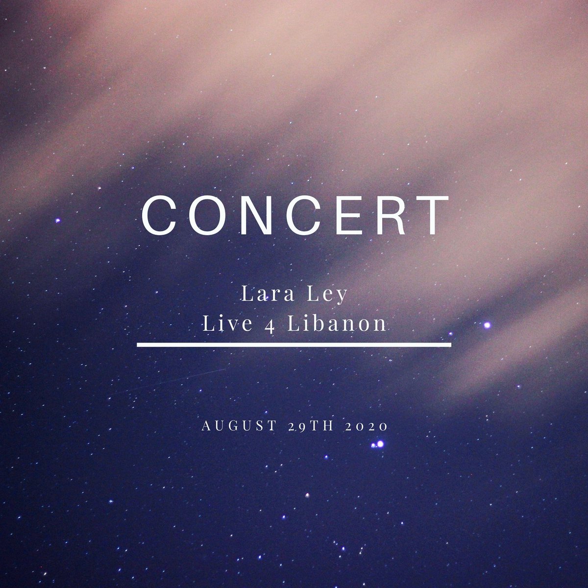 laraleymusic's tweet photo. I will be giving a live stream charity concert tomorrow at 8pm, Berlin time. All proceeds will be donated to help organizations in and for Libanon. Let's show up for each other, in whatever way we can.💙
#livestream #concert #live4libanon #libanon #support #community #indieartist https://t.co/5znrh25IJS