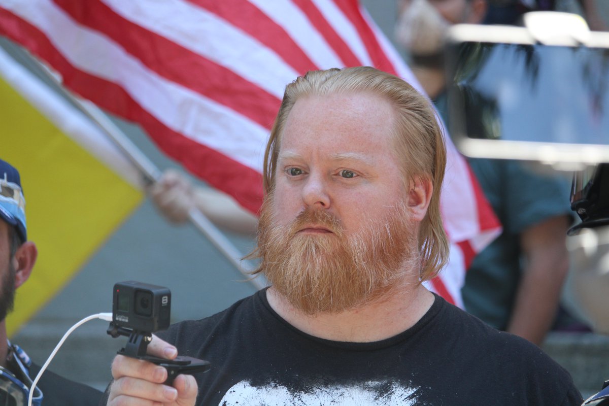 Individual #3:- Attended 08/15/2020 flag waveRecorded faces up close of BLM demostrators