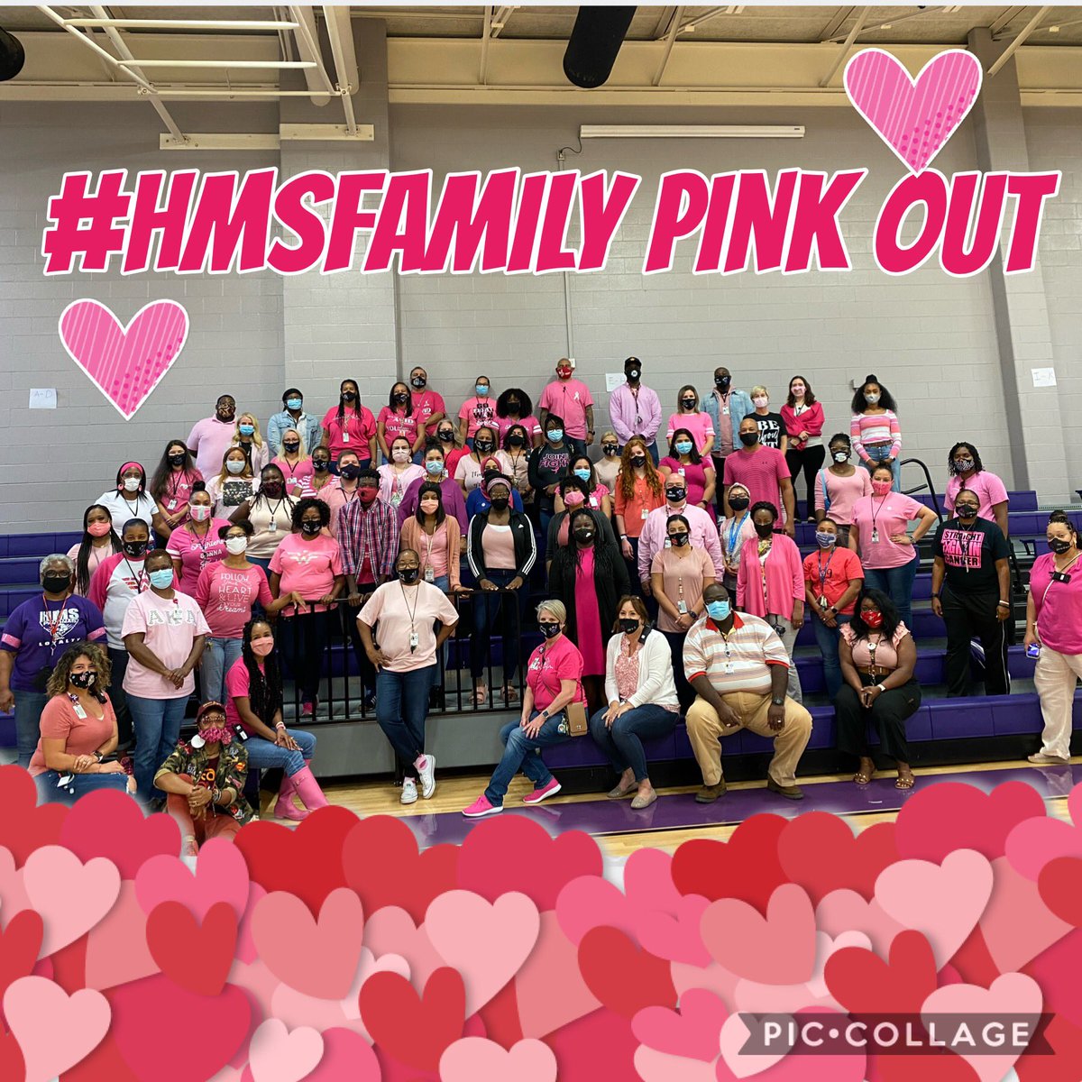 pslackhms's tweet photo. My other family!!! I’m without words at the love &amp; support. Thank y’all sooooo much😭😭😭 https://t.co/mbNeJtE6eN