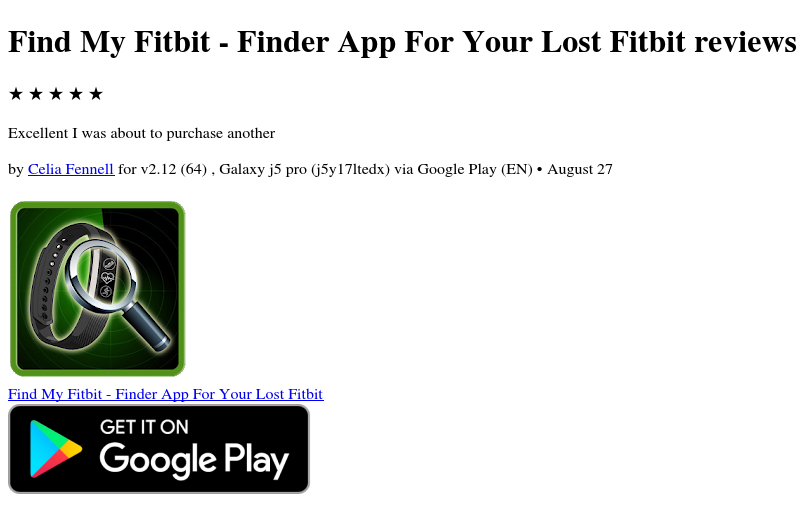 findmyfitbit's tweet photo. "Excellent I was about to purchase another" https://t.co/QEBFG3iZHp https://t.co/poj9QTqnRX https://t.co/pNrLdF3887