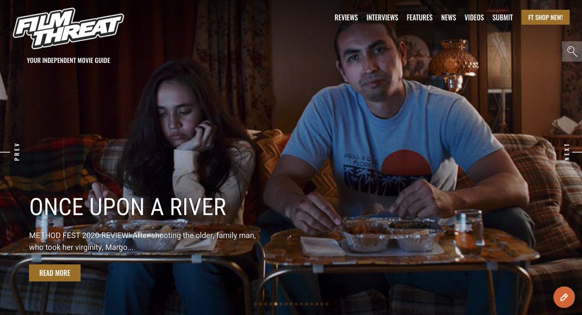 FilmThreat's tweet photo. “…Margo is alone, and her only option is to find her estranged mother…” Alan Ng experiences the @FestMethod coming-of-age tale Once Upon A River.
https://t.co/YDBsu36hr4 #MethodFest #FilmThreatMethodFest #MethodFest2020 #OnceUponARiver https://t.co/9PAtVsKsgW