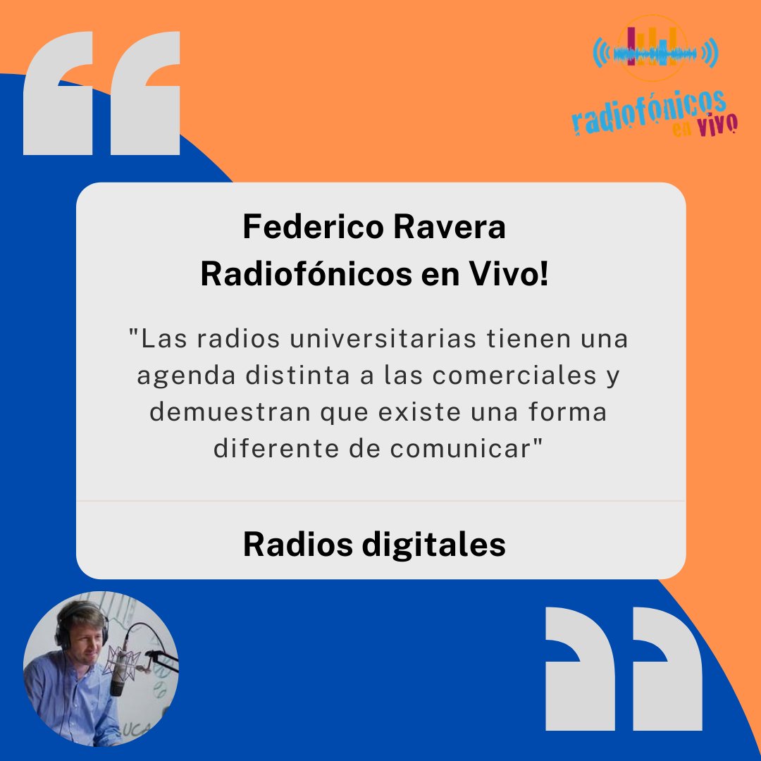Radiofónicos En Vivo tweet media