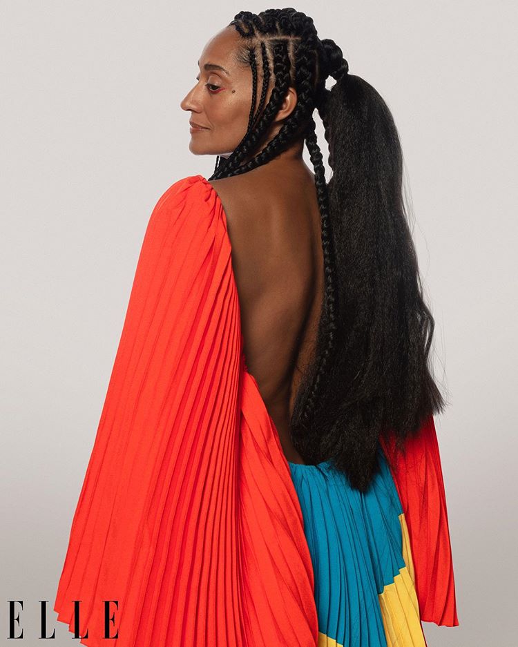 officialHanifa's tweet photo. We loved seeing the @traceellisross wearing our Kinshasa dress on the cover of @ElleUSA #pinklabelcongo🇨🇩 https://t.co/NUWtteJx06
