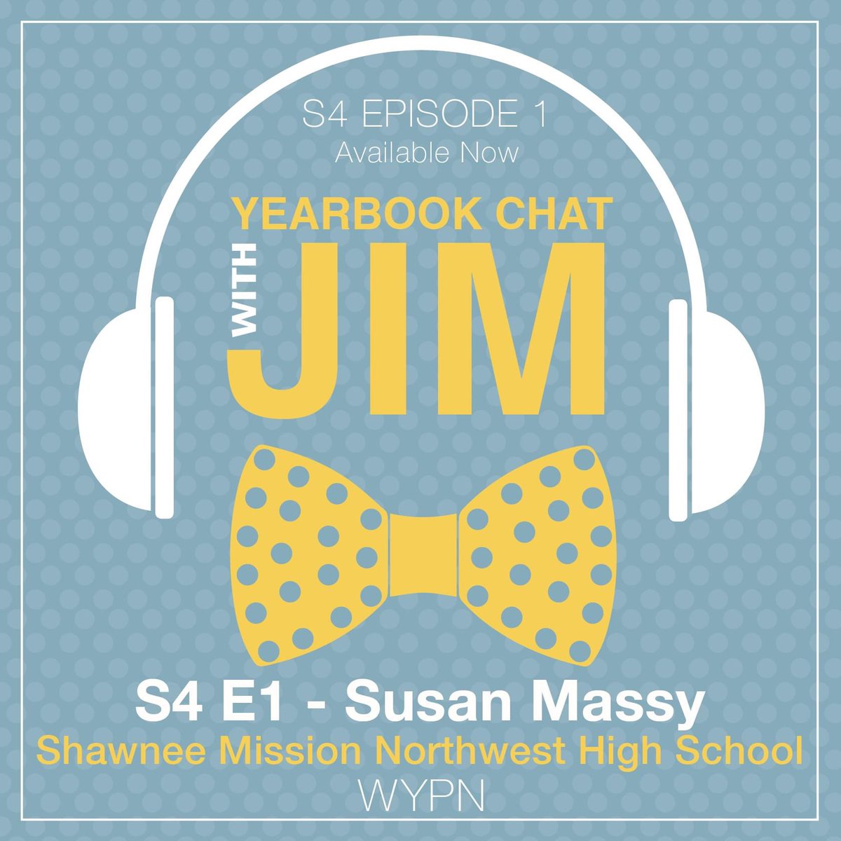 Need something new to listen to on your evening walk today? Check out the newest episode of #YearbookChatWithJim featuring the one and only <a href="/journalismteach/">Susan Massy</a> !