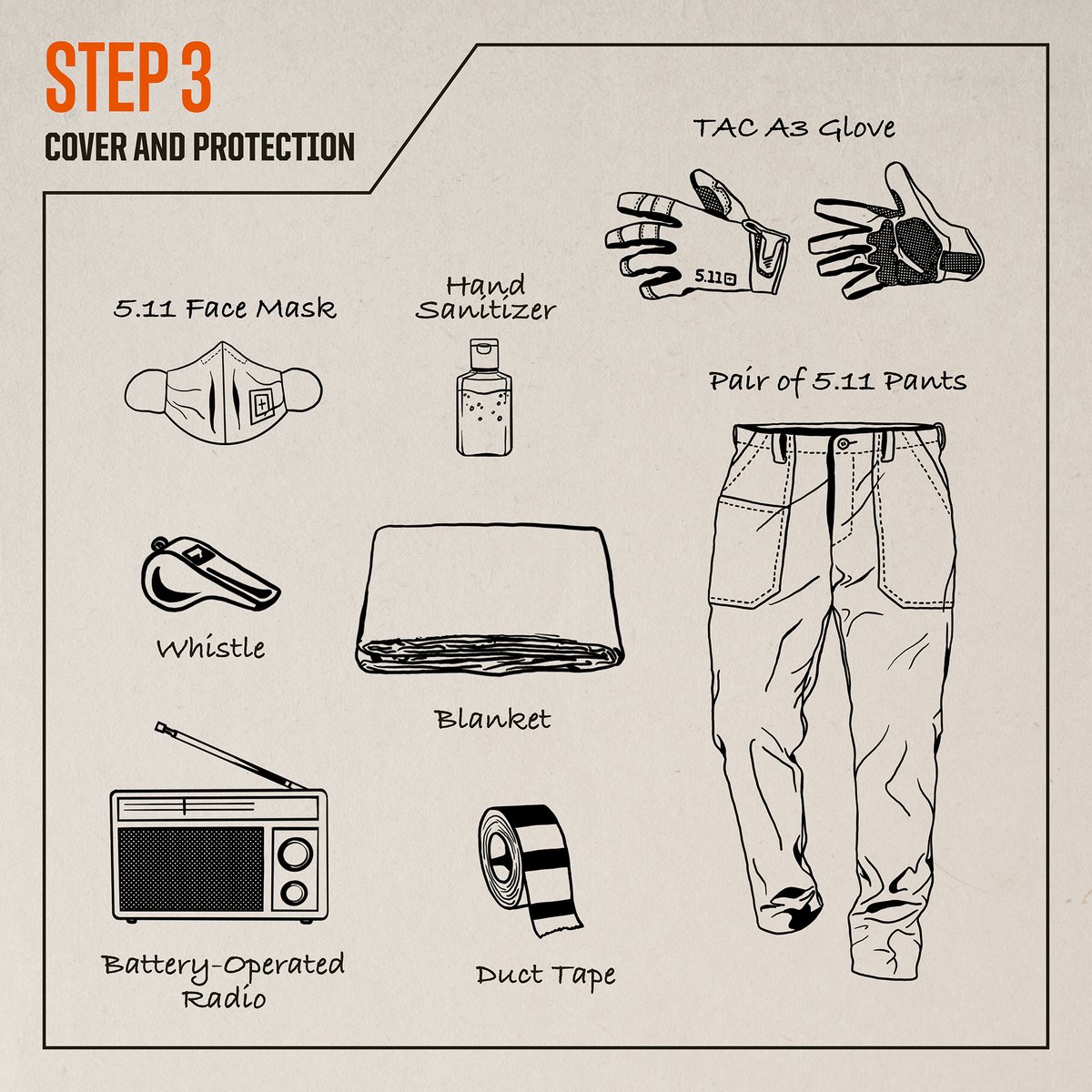 511Tactical's tweet image. A dedicated bag can make an excellent home preparedness kit. To help you get started, we put together a checklist of gear useful for a wide range of situations. 

Tell us 3 things you would add to this kit 👇 we'll pick 3 lucky winners to receive a brand new AMP72 Backpack!