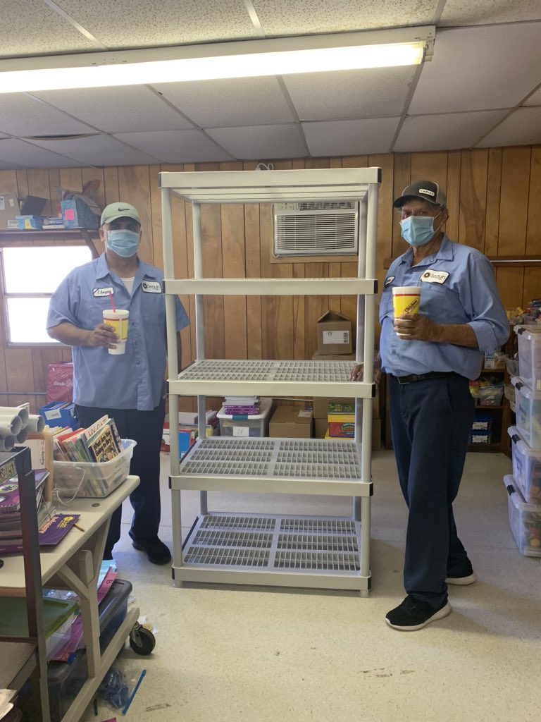 I APPRECIATE our custodians <a href="/KoenneckeES/">Koennecke Elementary</a> immensely! They go above and beyond everyday! Thank you both for helping me with my new shelves for my resources room! I just HAD to get them teas to show my appreciation! #StrongerTogether  <a href="/SeguinISD/">Seguin ISD</a> <a href="/DrMattGutierrez/">Matthew Gutiérrez, Ed.D.</a>