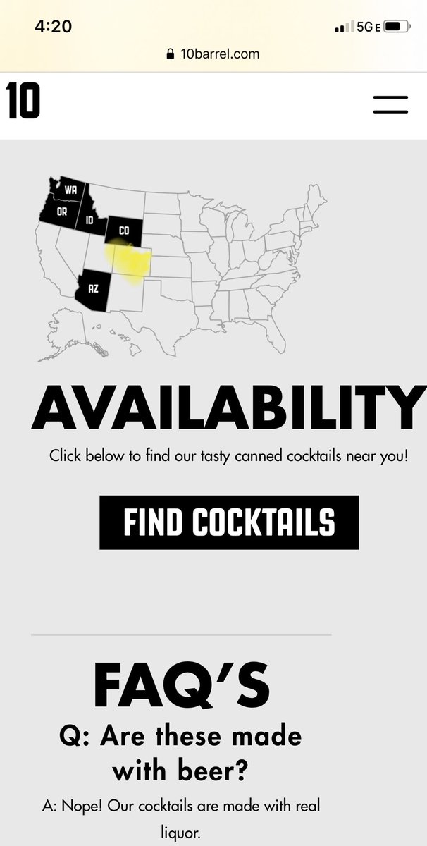 KateRhoten's tweet photo. Enjoying a tasty sour, Jitterbug (lemon) @10BarrelBrewing but it’s time for a geography lesson. I’m pretty sure I’m in CO, not WY. https://t.co/esNA7IMRRD