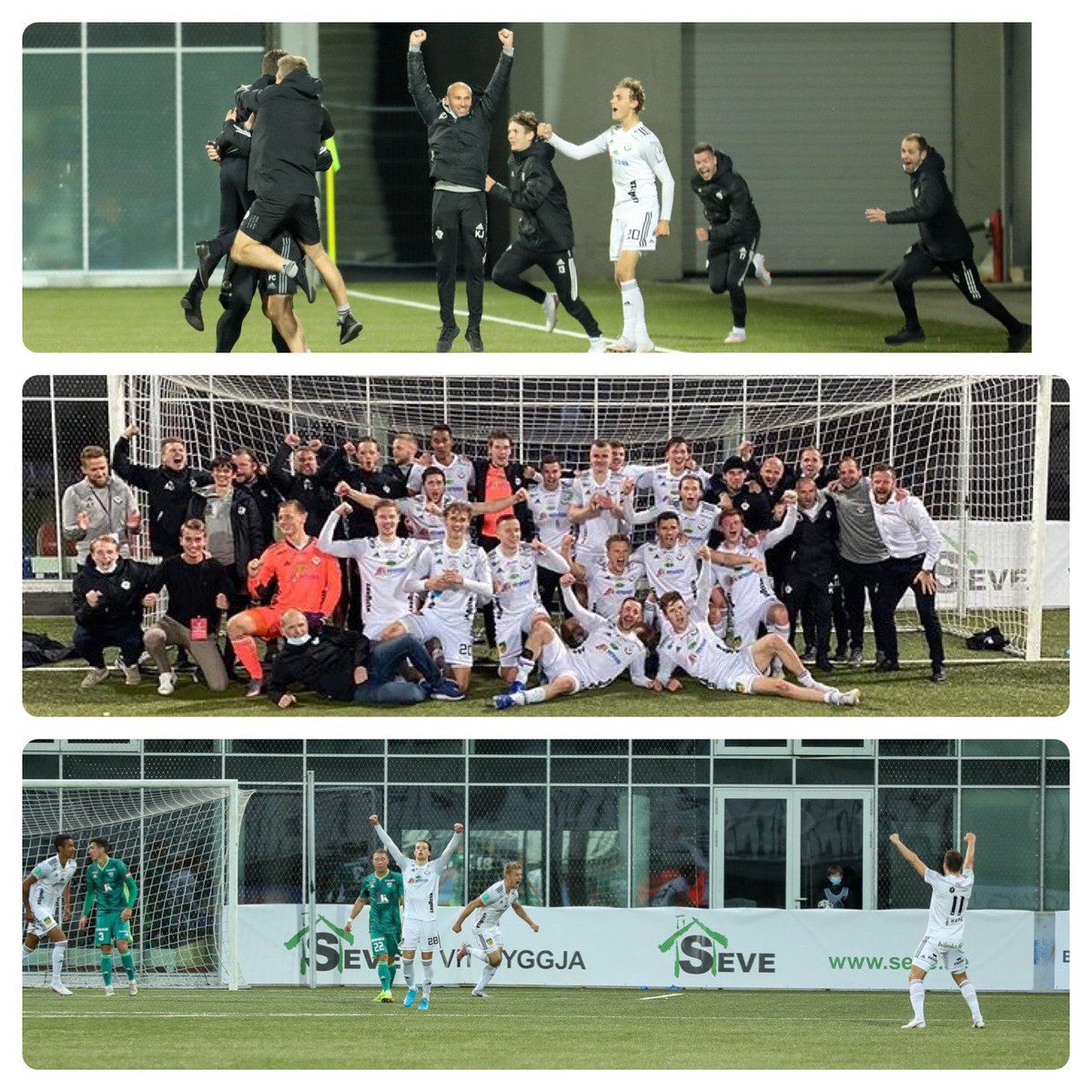 andreolsen2310's tweet photo. Ein fantastisk løta á Tórsvølli í gjárkvøldið! 🤩⚪️⚫️ 
#viterub36 #europaleague #throughtonextround @B36 https://t.co/18MtCOAAPR