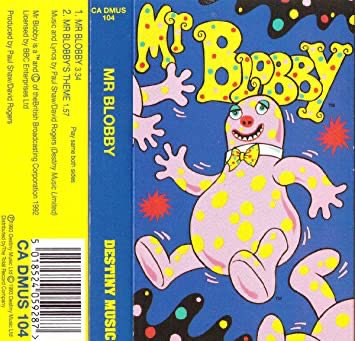 ThomasHosty's tweet photo. @easycookes @blnkssss @JBwol @BBC6Music Pretty certain mine was Mr Blobby on cassette https://t.co/TQlYvelaSA