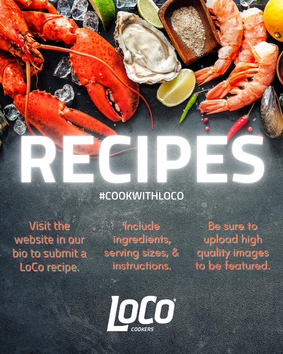 We all have our own spin when it comes to boiling seafood, frying fish or cooking any dish, but we want to #KeepItLoCo! Share a recipe by visiting l8r.it/qf9U for a chance to be featured! #Recipes #Foodie