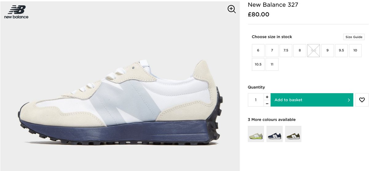 new balance 327 jd sports